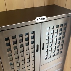 くつ箱＊状態良好＊玄関に雰囲気の良い靴箱です◆津久見市内お取引希望の画像