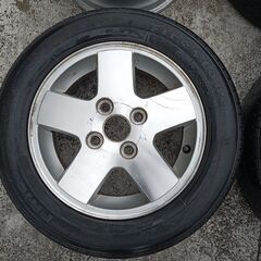 MH21S スズキ・ワゴンR 純正ホイール 4本セット 13×4J PCD100 オフセット45の画像