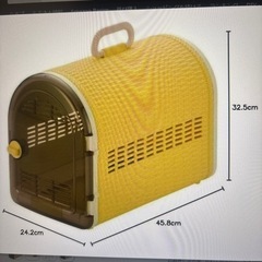 ★引き取り限定！もらってください★ペットキャリーの画像