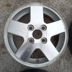 MH21S スズキ・ワゴンR 純正ホイール 4本セット 13×4J PCD100 オフセット45の画像