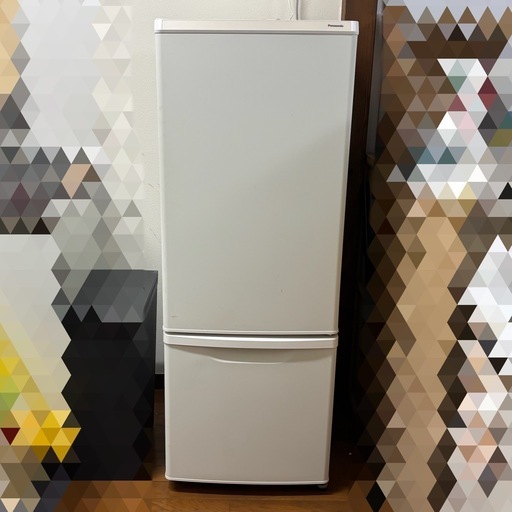 Panasonic 冷蔵庫168L NR-B17HW-W 中古品