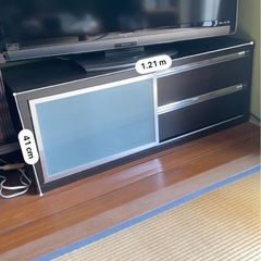 テレビ台＊オシャレで収納力バツグン◆津久見市内お取引希望の画像
