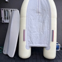 2馬力ボート　ジョイクラフト　ホンダ船外機　セット　ゴムボート　釣り　ボート釣りの画像