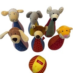 ボーネルンド アニマルボーリング 子供 おもちゃ 玩具の画像