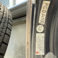 スタットレスタイヤ　ナット付き！23年ヨコハマ！ の画像