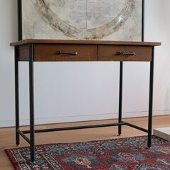 CRASH GATE / クラッシュゲート LAN DESK ラン デスク 幅90cm（パイン古材）定価¥60,500の画像