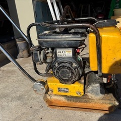 酒井　酒井重工業 プレートコンパクター　の画像