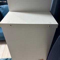 引き取り決定　ホワイトオープンシェルフ 約140センチの画像