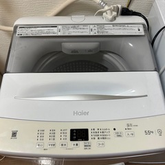 Haier 洗濯機 5.5kg 単身向け  の画像