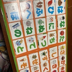 【取引決定】アンパンマンのマグネットひらがな&時計の画像
