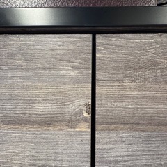 【日本製】食器棚 レンジ台 コンセント付 キッチンボード 完成品の画像