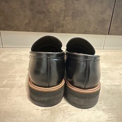TSUMORI CHISATOの黒ローファー【23.5cm】の画像