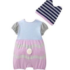 ピカピカブー　コスチューム風　ロンパース コスプレ 仮装 いないいないばあの画像