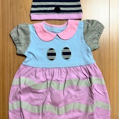 ピカピカブー　コスチューム風　ロンパース コスプレ 仮装 いないいないばあの画像