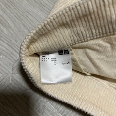 ユニクロ　コーデュロイスカートの画像