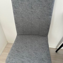 セラミックダイニングテーブル　ダイニングチェアの画像