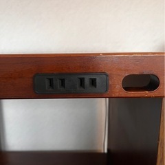 米びつ付き収納の画像