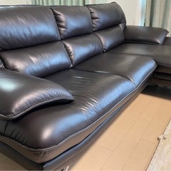 ✨美品✨本革カウチソファの画像