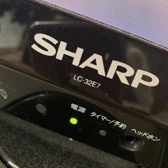 テレビ　32型　AQUOS
の画像