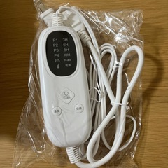 ♡新品♡ 電気毛布 掛け 敷き 兼用　140×80cm ライトグレーの画像