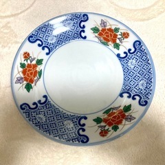 「孝峰」 花柄 中皿 和食器 5枚セット: 食器:直径約19.2㎝の画像