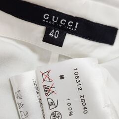 %GUCCI(グッチ) さすがのシルエット。隅々まで繊細に計算され尽くした美しいブラウス、いかがでしょうか？の画像