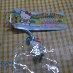 キティ(足湯・ドクターフィッシュ) 箱根バージョン 根付け「ハロ...