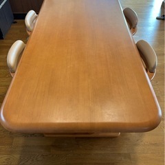 6点　ダイニングテーブルセット　アンティーク　北欧の画像