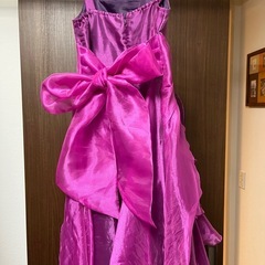 ドレス　アリサナ　キッズ　　140cm パープル　発表会の画像