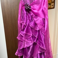 ドレス　アリサナ　キッズ　　140cm パープル　発表会の画像