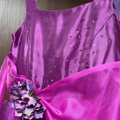 ドレス　アリサナ　キッズ　　140cm パープル　発表会の画像