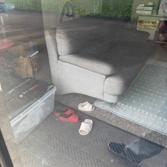 2.5人掛け　ソファー　ブラックの画像