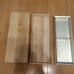 線香の空箱　桐箱　日本香道の画像