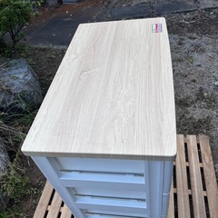 アイリスオーヤマのウッドトップチェストHG-725Rの画像