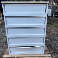 アイリスオーヤマのウッドトップチェストHG-725Rの画像