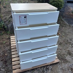 アイリスオーヤマのウッドトップチェストHG-725Rの画像