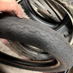 TT100 タイヤ　バイク　熊本の画像