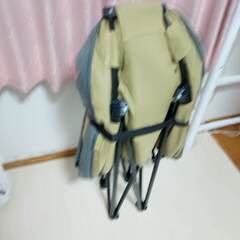 【美品】　Luoda ルオーダ ムーンチェア アウトドア 折りたたみ 1人用 ワイド キャンプの画像