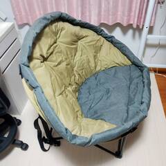 【美品】　Luoda ルオーダ ムーンチェア アウトドア 折りたたみ 1人用 ワイド キャンプの画像