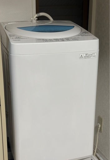 東芝製洗濯機⭐︎5L⭐︎2017年製⭐︎状態良好⭐︎