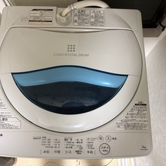 東芝製洗濯機⭐︎5L⭐︎2017年製⭐︎状態良好⭐︎の画像
