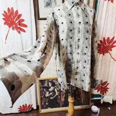 GUCCI(グッチ) 最高級イタリアンシルクの逸品。とろり艶やかなブラウス、いかがでしょうか？の画像