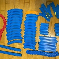 
プラレール　まとめ売り　レール　車両　ひろげて立体　トミカとプラレールの街マップの画像