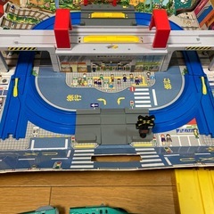 
プラレール　まとめ売り　レール　車両　ひろげて立体　トミカとプラレールの街マップの画像