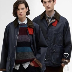 バブアーポールスミスコラボビデイルの画像