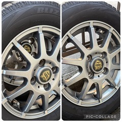 155/65r13 スタッドレスタイヤ　4本の画像