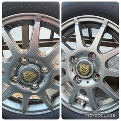 155/65r13 スタッドレスタイヤ　4本の画像