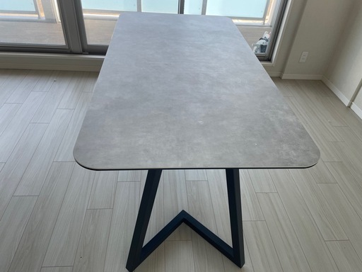 【美品】セラミック ダイニングテーブル 165cm / 4〜6人用 / 明石引取 / TARNY 