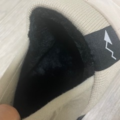 【新品未使用】  ボアモックシューズ 　19cmの画像