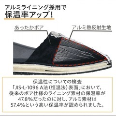 【新品未使用】  ボアモックシューズ 　19cmの画像